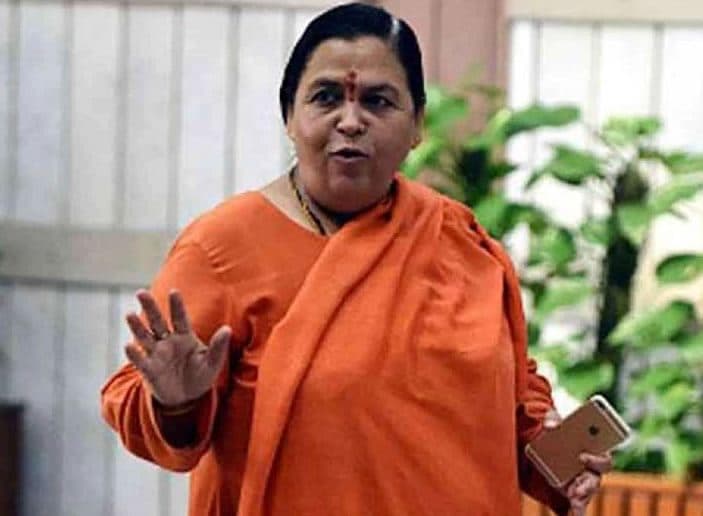 MP Politics : उमा भारती का बड़ा बयान, कांग्रेस बोली-एक बार फिर सच्चाई उगल दी