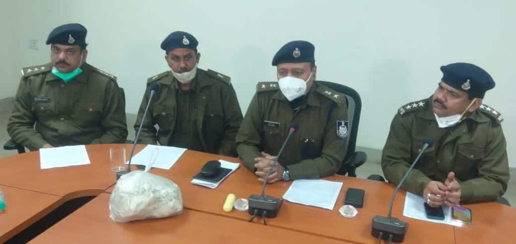 बड़ी खबर : क्राइम ब्रांच का एक्शन, 2 करोड़ की स्मैक के साथ 8 इंटरस्टेट तस्कर गिरफ्तार
