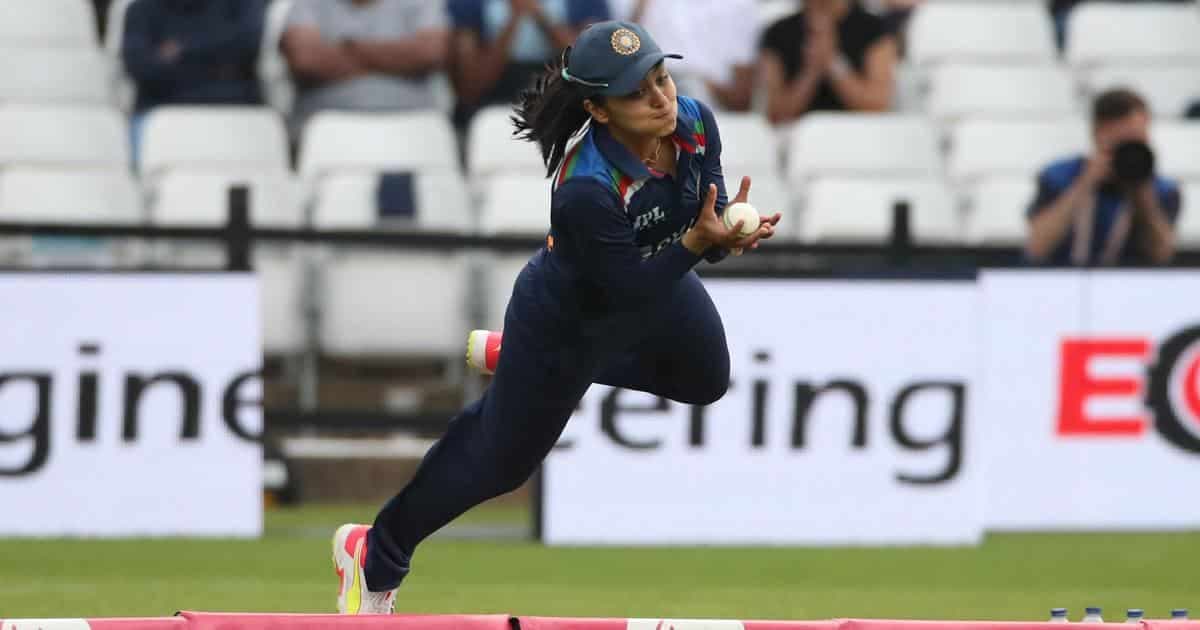 VIDEO: हरलीन देओल के इस सर्वश्रेष्ठ कैच का कोई मैच नहीं, Super Woman का Super Catch