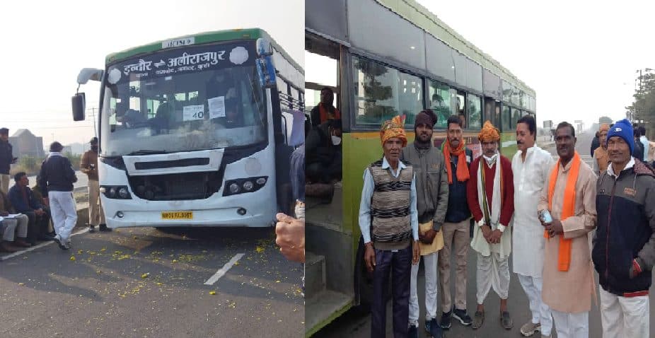 जनजातीय गौरव दिवस के लिए अलसुबह रवाना हुई बसें, होटलियर्स एसोसिएशन ने किया स्वागत