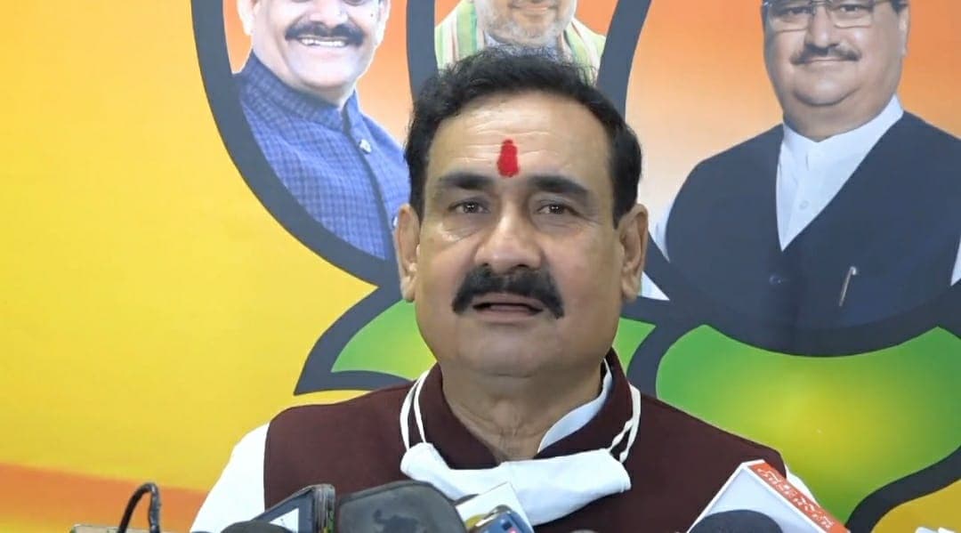 गृह मंत्री नरोत्तम मिश्रा की चेतावनी, हिन्दू देवी देवताओं को अपमानित करने वालों का स्थान जेल होगा