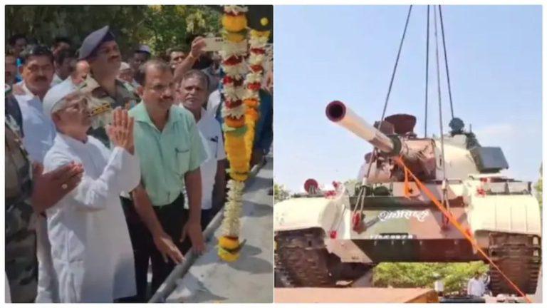 अन्ना हजारे को 90वें जन्मदिन पर मिला खास सम्मान, रक्षा मंत्रालय ने भेंट किया 1971 युद्ध का ‘भीम’ टैंक