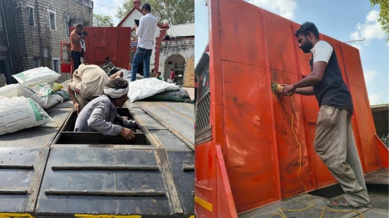ट्रक के चेसिस और ड्राइवर केबिन के पीछे गुप्त चेंबर बनाकर तस्करी को कोशिश, CBN ने 6 क्विंटल से अधिक डोडाचूरा पकड़ा, तस्कर गिरफ्तार