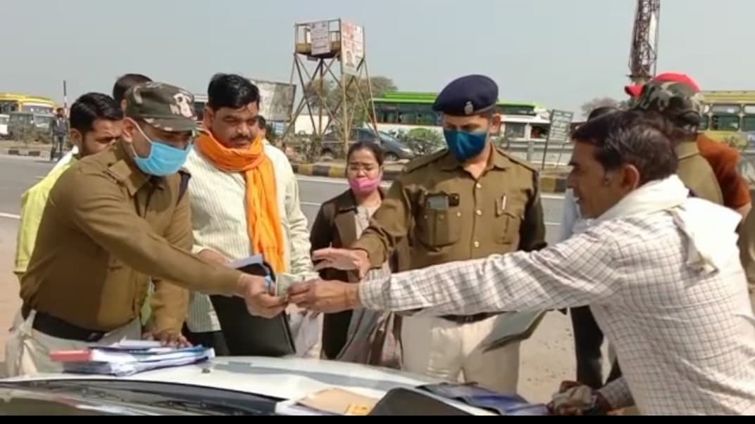 सीएम के गुस्से के बाद परिवहन अमले की खुली नींद, वसूला गया लाखों का जुर्माना