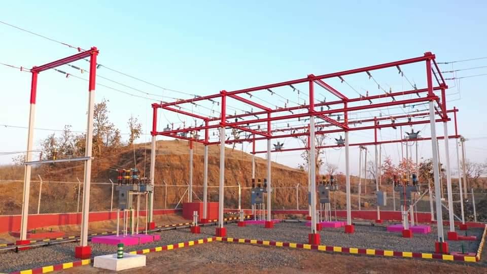 Khargone की दुर्गम पहाड़ी क्षेत्र में बना नया पावर ग्रिड, 36 गांव के 7 हजार से अधिक उपभोक्ता होंगे लाभान्वित