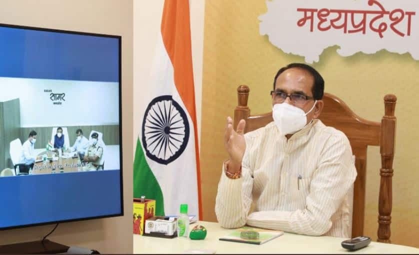 मप्र में एक्टिव केस 92 हजार के पार, सीएम शिवराज सिंह बोले-युद्ध स्तर पर करें काम