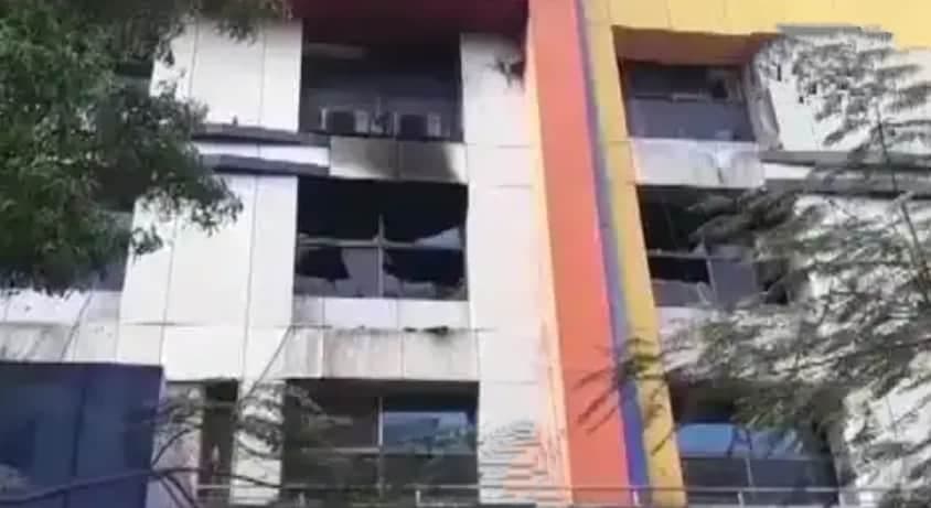 मुंबई : विरार के कोविड अस्पताल में लगी आग, आईसीयू में 13 मरीजों की मौत