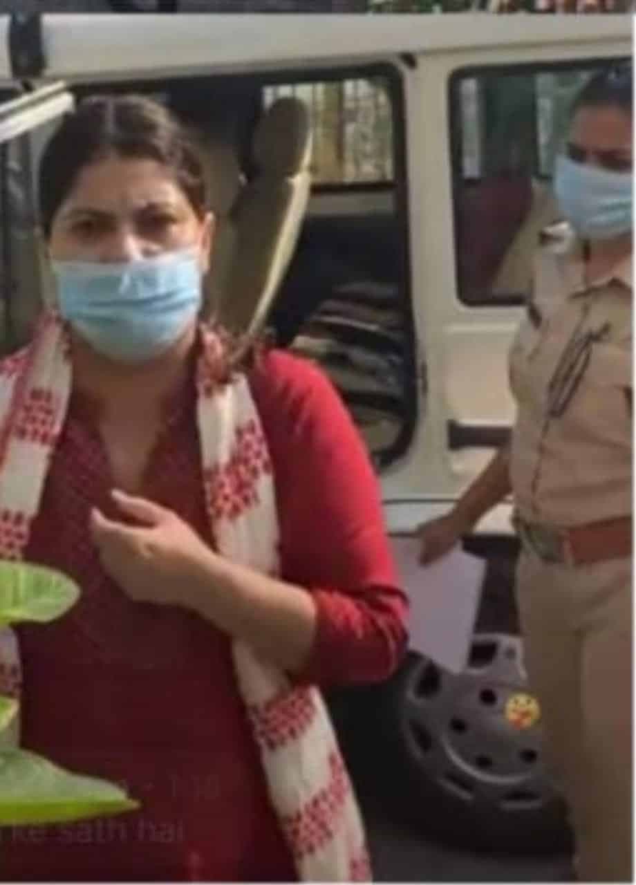 कांग्रेस प्रवक्ता नूरी खान गिरफ्तार, शासकीय कार्य में बाधा डालने का आरोप