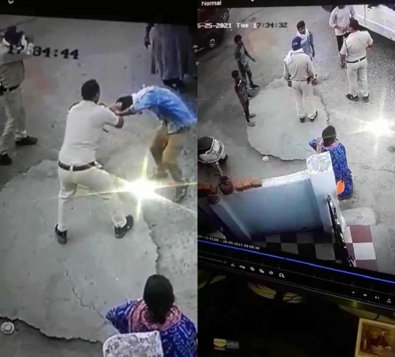 जबलपुर : चोर के कहने पर पुलिस ने कर दी युवक की पिटाई, घटना सीसीटीवी में कैद