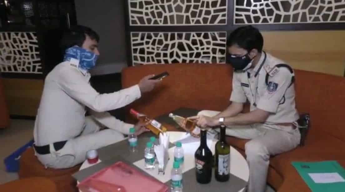 इंदौर:नियमों की धज्जियां उड़ाते हुए चल रहा था शादी समारोह, पुलिस और आबकारी विभाग ने की बड़ी कार्रवाई