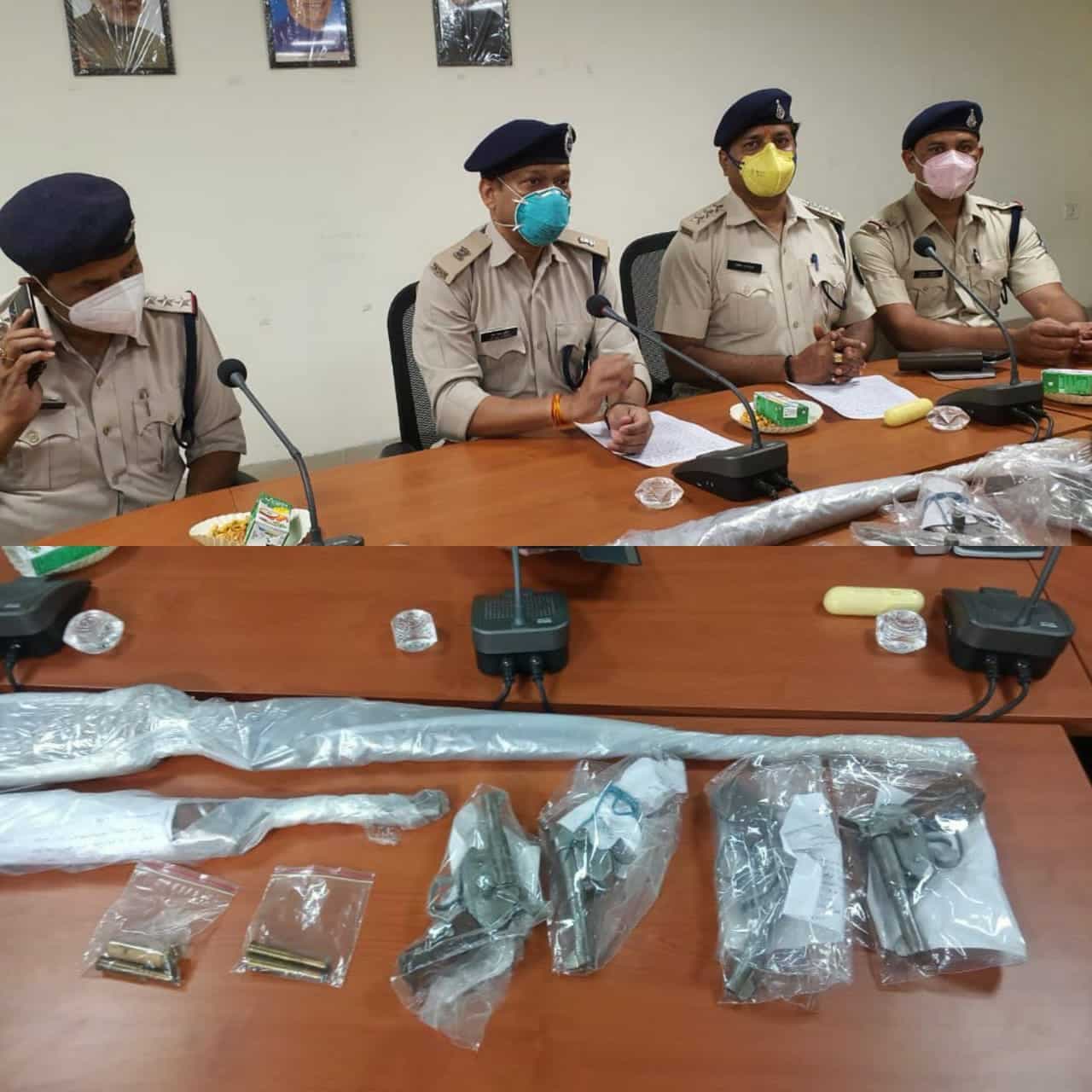 Gwalior News : सौदा होने से पहले ही दो हथियार तस्कर गिरफ्तार, अवैध हथियार बरामद