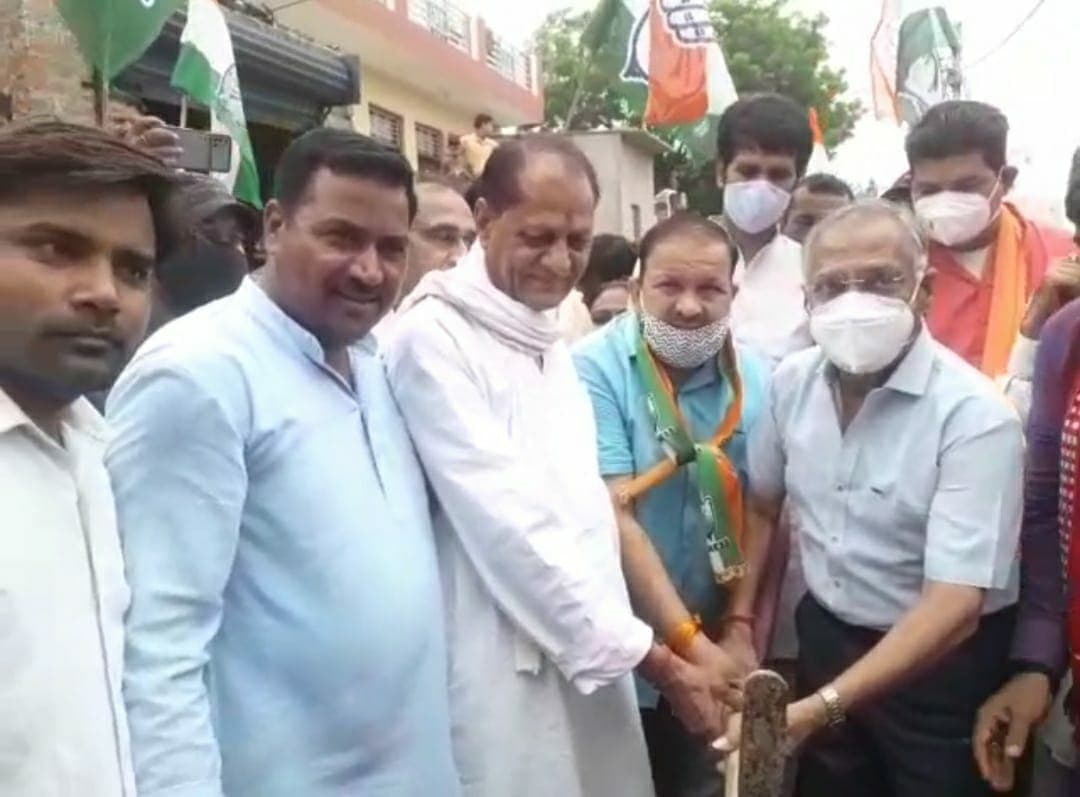 ग्वालियर में भूमिपूजन पर सियासत, भाजपा कांग्रेस आमने सामने, सांसद ने संभाला मोर्चा