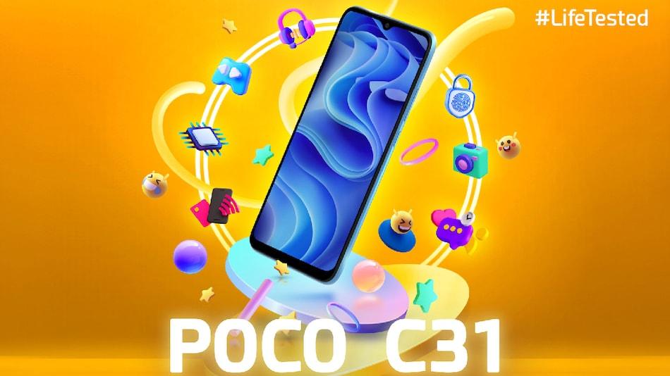 POCO C31 आज भारत में होगा लॉन्च, लाइवस्ट्रीम, विवरण सहित जाने अन्य Specification