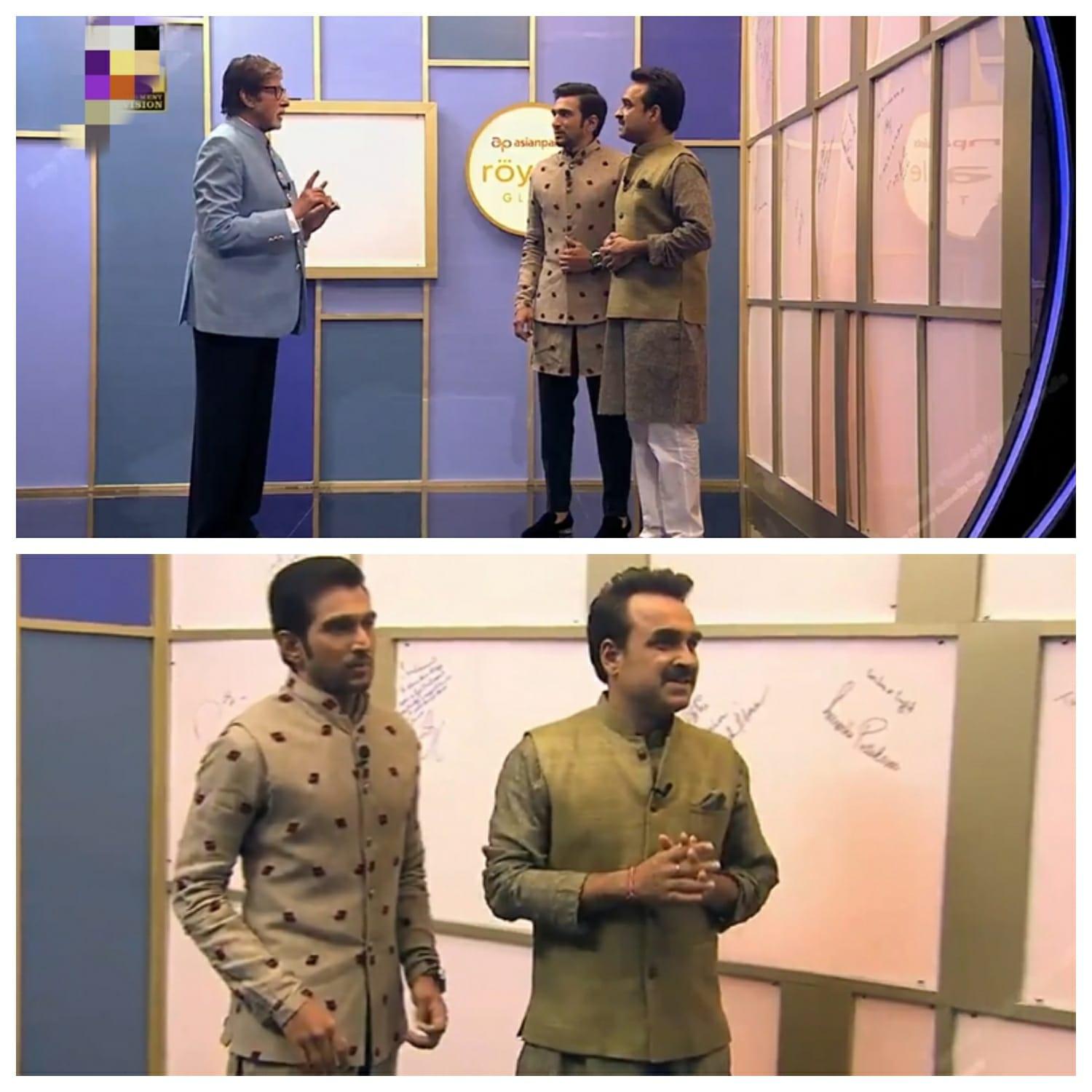 Video : चटनी और राहुकाल ने पंकज त्रिपाठी और प्रतीक गांधी को फंसाया, Amitabh Bachchan ने लगाई डांट