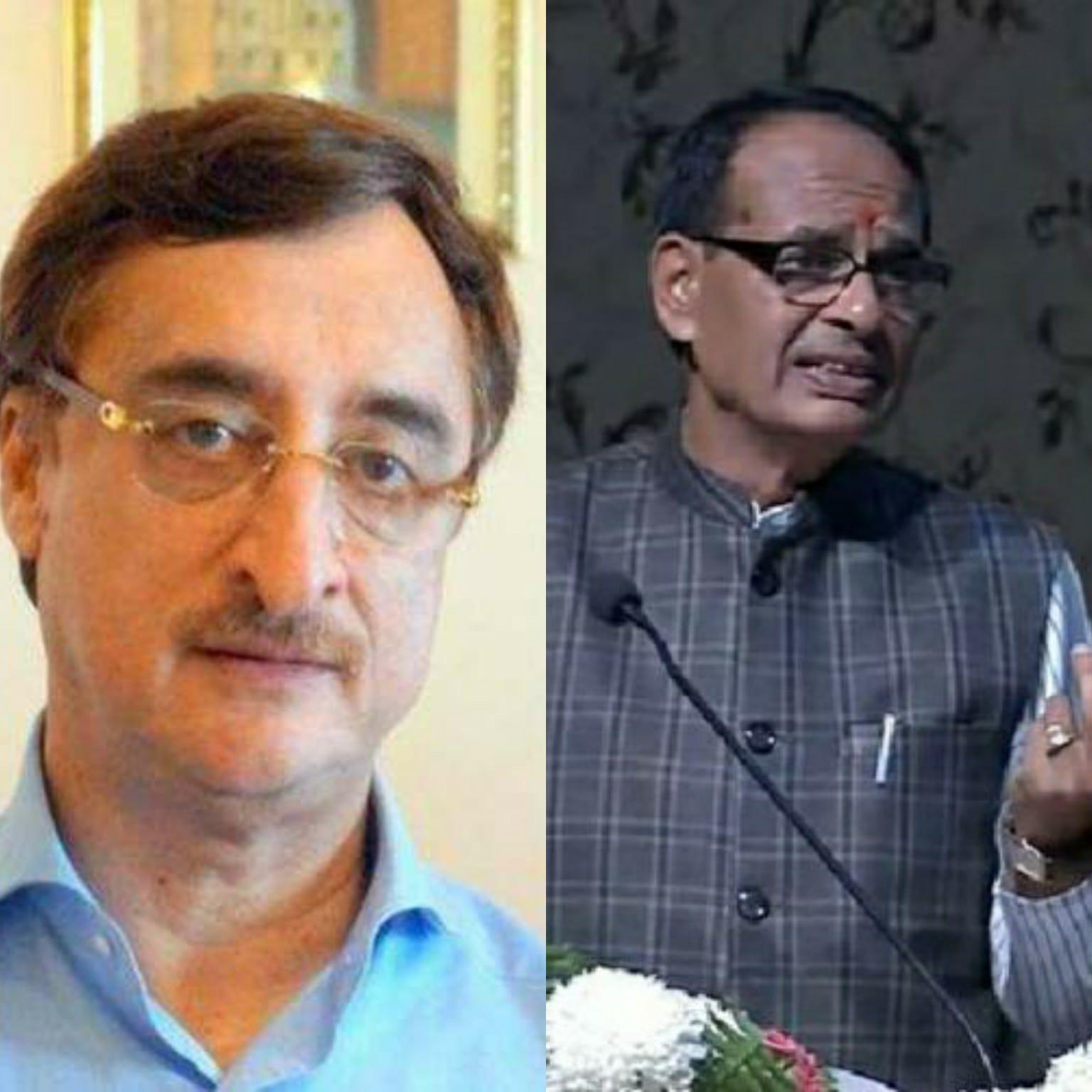 विवेक तन्खा ने सीएम शिवराज सहित 3 को भेजा 10 करोड़ की मानहानि का नोटिस, ये है कारण