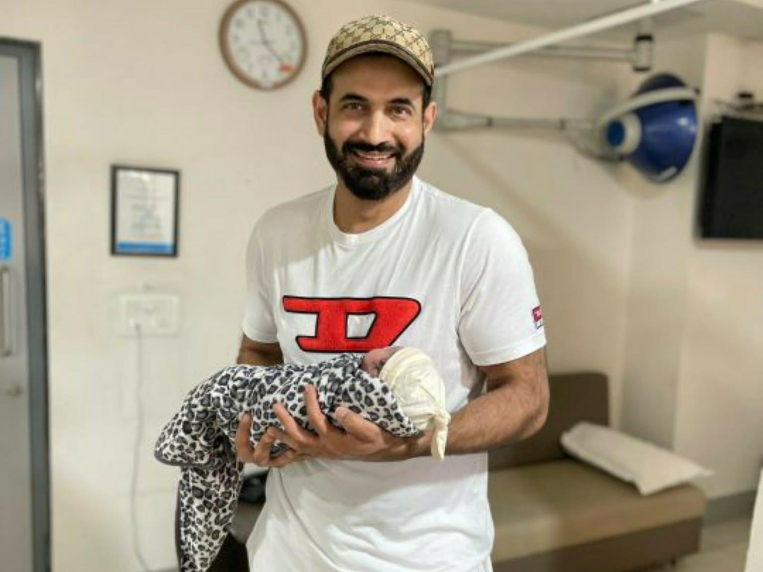 पूर्व क्रिकेटर इरफ़ान पठान दूसरी बार पिता बने, शेयर की फोटो