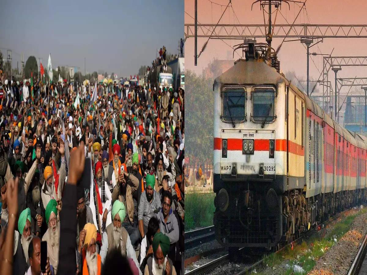 किसान आंदोलन के चलते सचखंड एक्सप्रेस समेत कई ट्रेनें निरस्त