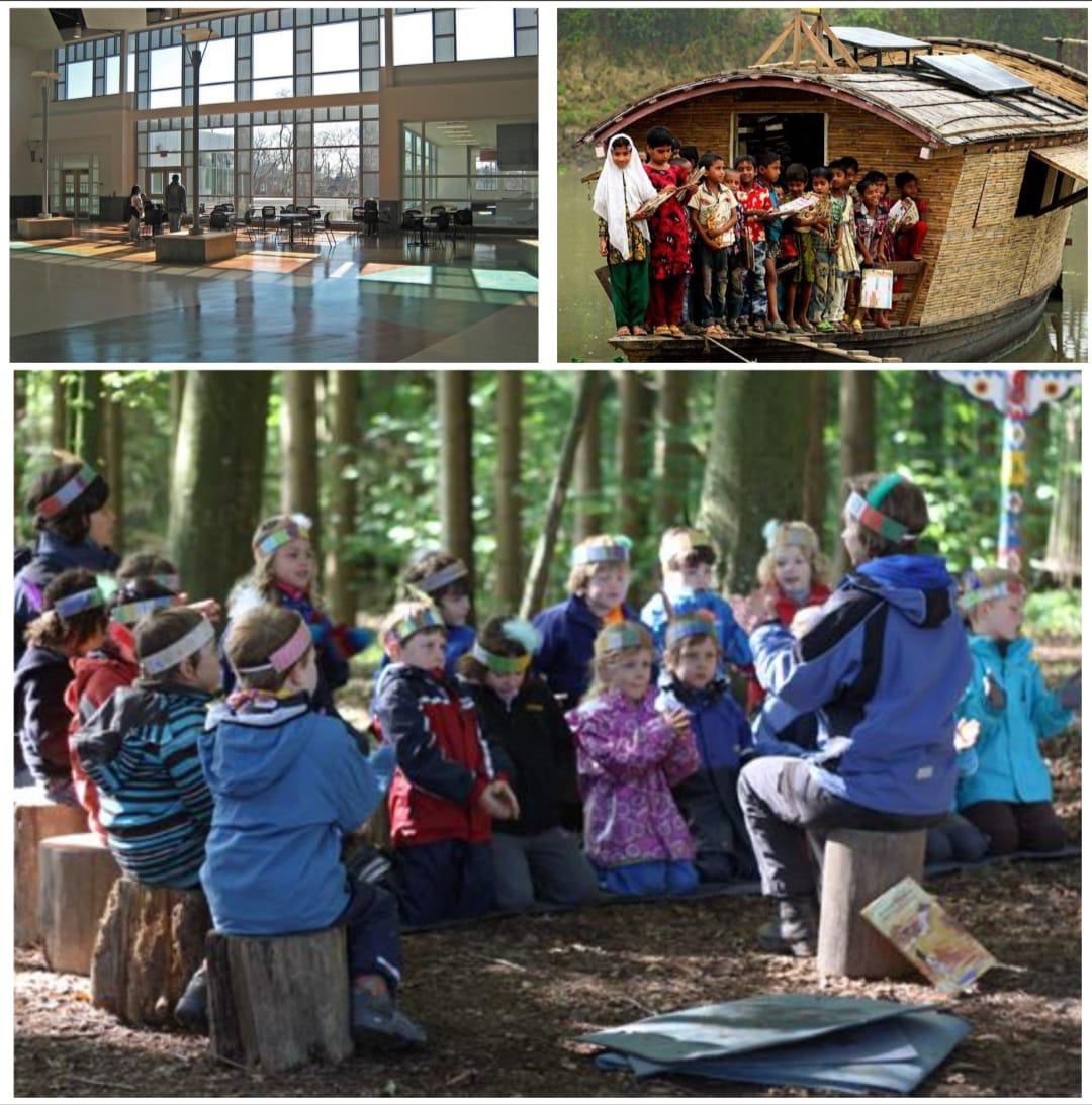 Weird Schools Of World: किसी में नहीं है दीवार तो कहीं जंगल में होती है पढ़ाई, ये हैं दुनिया के सबसे अजीब स्कूल