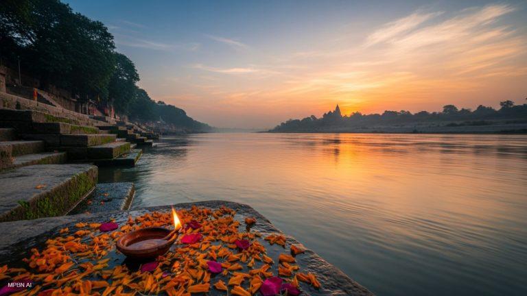 आज से शुरू होगा मां नर्मदा प्रकटोत्सव, बोट से जलमंच पहुंचे अधिकारी, तैयारियों का लिया जायजा