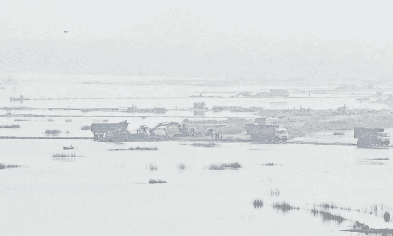 केन नदी में यूफोरिया माइंस का अवैध खनन, NGT के नियम ताक पर, पुलिस और खनिज विभाग पर संरक्षण के आरोप