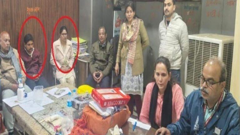 EOW का बड़ा एक्शन,नगर परिषद की CMO व उपयंत्री रिश्वत लेते रंगे हाथ गिरफ्तार