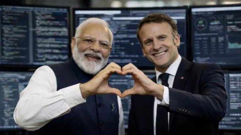 राष्ट्रपति इमैनुएल मैक्रों ने दिल्ली AI समिट से पहले पीएम मोदी के साथ AI फोटो शेयर की, जानिए इस दौरे का क्या है मकसद?