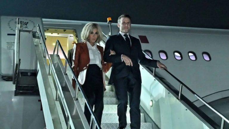 फ्रांस के राष्ट्रपति इमैनुएल मैक्रों मुंबई पहुंचे, PM मोदी से करेंगे मुलाकात, 114 राफेल जेट्स की 3.60 लाख करोड़ रुपये डील पर होगी चर्चा