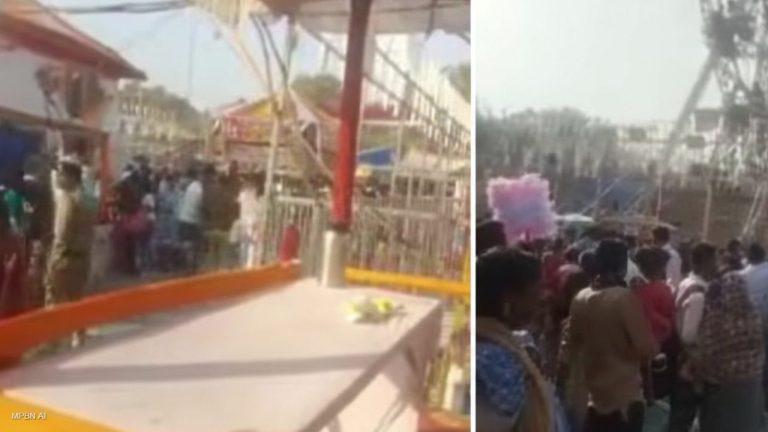 जांजगीर-चांपा मेले में हादसा: आकाश झूला गिरा, चीख-पुकार से दहला इलाका