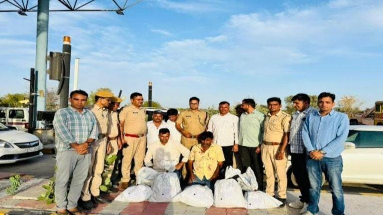 राजस्थान का सबसे बड़ा अफीम तस्करी नेटवर्क बेनकाब, नीमच से जुड़े तार, 5 करोड़ से अधिक की खेप, तस्कर गिरफ्तार