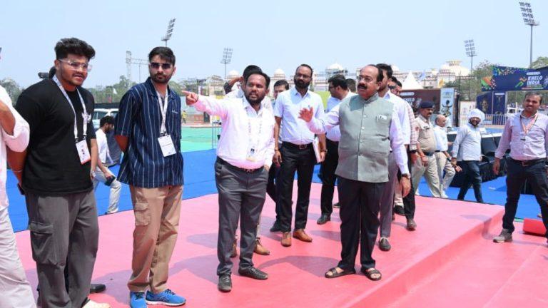 छत्तीसगढ़ ट्राइबल गेम्स 2026: उप मुख्यमंत्री अरुण साव ने लिया तैयारियों का जायजा, 30 राज्यों के 3000 खिलाड़ी लेंगे हिस्सा