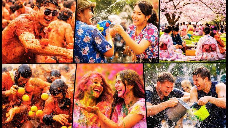 स्पेन से लेकर जापान तक रंगों का जश्न, जानिए होली की तरह दुनियाभर में मनाए जाने वाले रंग-बिरंगे त्योहार के बारे में