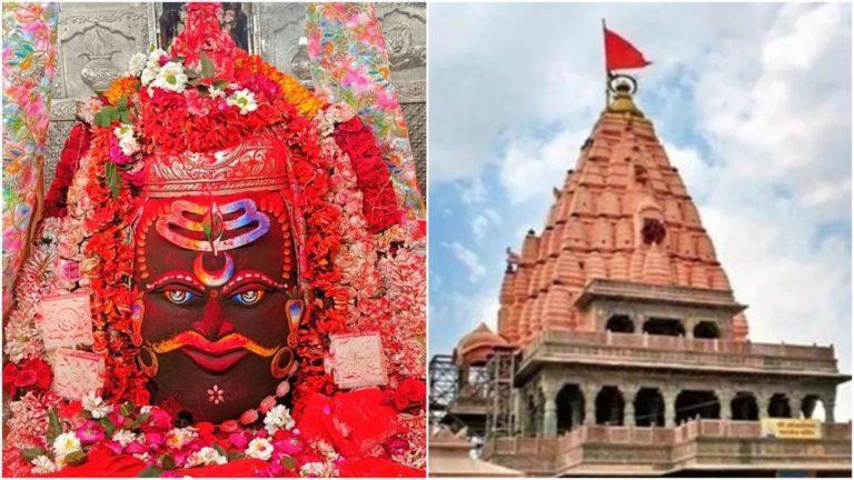 महाकालेश्वर मंदिर में भस्म आरती के दौरान महाकाल को अर्पित किया गया एक लोटा केसर जल, रंगपंचमी की हुई शुरुआत