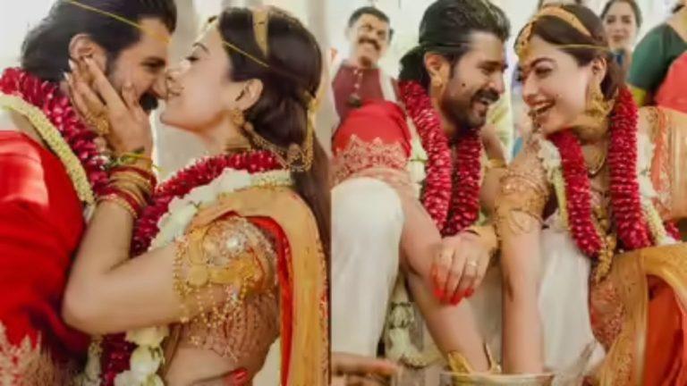 रश्मिका- विजय ने शेयर किया हैदराबाद रिसेप्शन का वीडियो, कैप्शन में फैंस का जताया आभार
