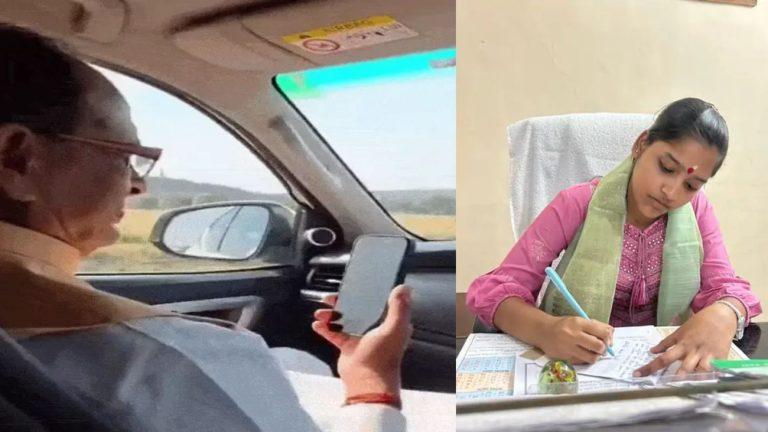 भिंड के मेहगांव की जागृति जाटव एक दिन की जिला पंचायत अध्यक्ष बनीं, केंद्रीय मंत्री शिवराज सिंह चौहान ने वीडियो कॉल कर हौसला बढ़ाया