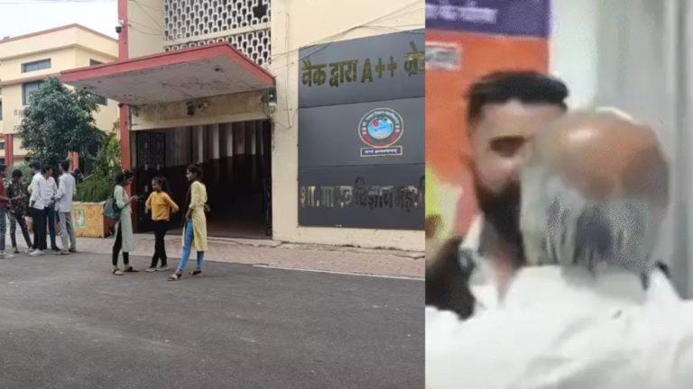 उज्जैन के माधव साइंस कॉलेज में डॉ. भीमराव अंबेडकर पर टिप्पणी से हंगामा, छात्रों ने प्रिंसिपल को दो दिन का अल्टीमेटम दिया