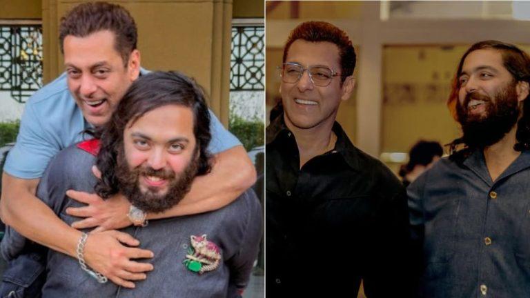 अनंत अंबानी को खास अंदाज में जन्मदिन विश करते दिखाई दिए सलमान खान, वायरल हुई तस्वीर