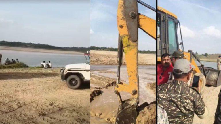 चंबल में रेत माफिया का ‘गुप्त पुल’ टूटा, प्रशासन की सख्ती से मचा हड़कंप