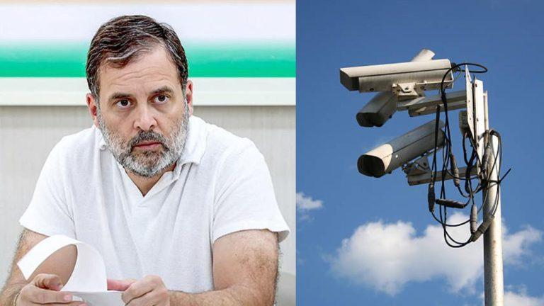 राहुल गांधी ने केंद्र सरकार पर साधा निशाना, सरकारी इमारतों में चीनी CCTV कैमरे और AI प्लेटफॉर्म पर खड़े किए गंभीर सवाल