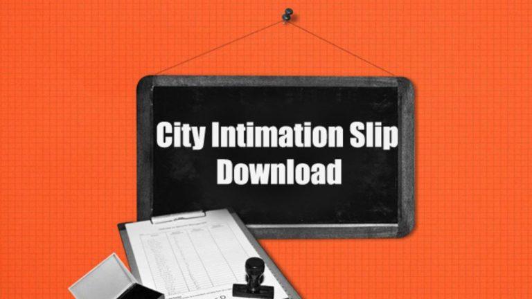 RRB NTPC UG City Intimation Slip: रेलवे ने जारी की एग्जाम सिटी स्लिप, आसान स्टेप्स में करें डाउनलोड