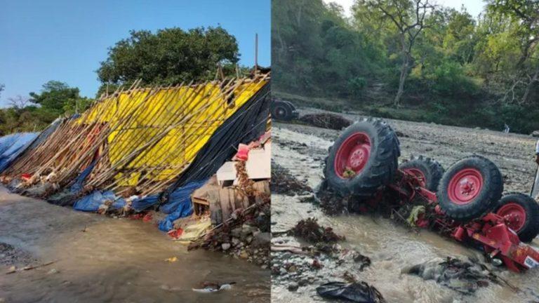 उत्तर प्रदेश के शाकुंभरी देवी मंदिर में बाढ़ का तांडव, कई श्रद्धालु और वाहन बह गए, पढ़ें खबर