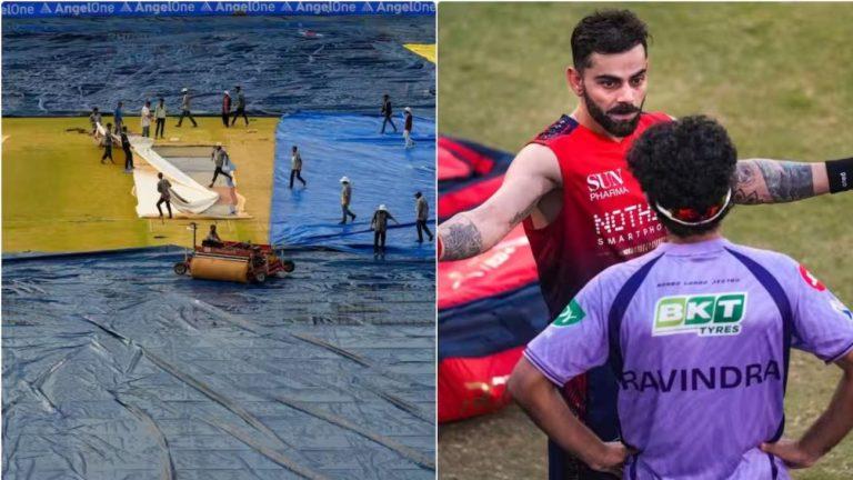 अगर बारिश के चलते रद्द हुआ RCB बनाम KKR मैच तो किसे मिलेगा फायदा? जानिए किस टीम की बढ़ जाएगी मुश्किलें