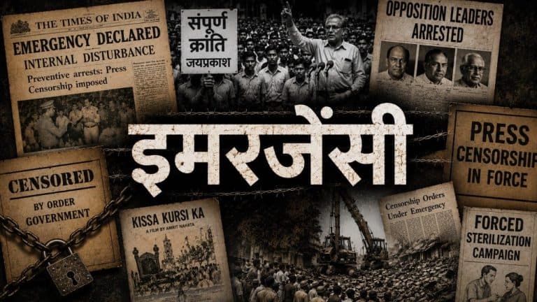 आपातकाल के 51 साल: सेंसरशिप, नसबंदी, तुर्कमान गेट और लोकतंत्र की लड़ाई की अनगिनत कहानियां