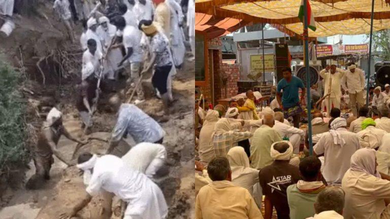 हरियाणा के हांसी में पाइपलाइन उखाड़ने के प्रयास में 31 किसान नेताओं पर हुई FIR, महिलाओं ने भूख हड़ताल पर बैठने की दी चेतावनी