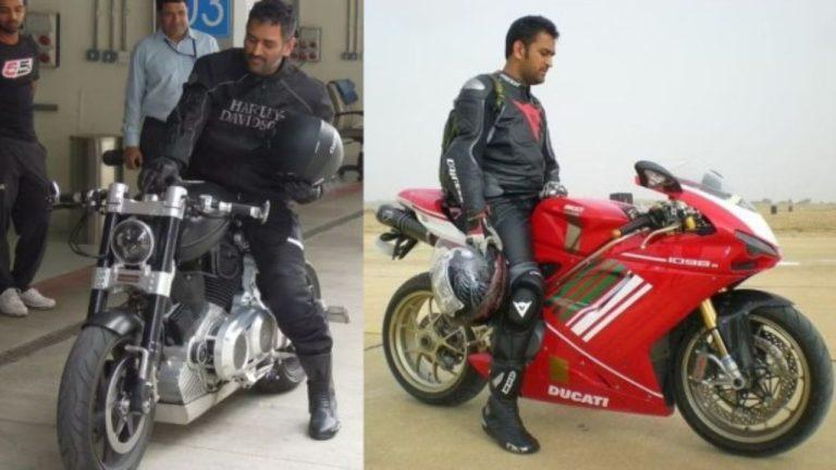 बाइक से घर पहुंचे MS Dhoni, नन्हे फैंस को देखकर दिया रिएक्शन, सोशल मीडिया पर छाया वीडियो