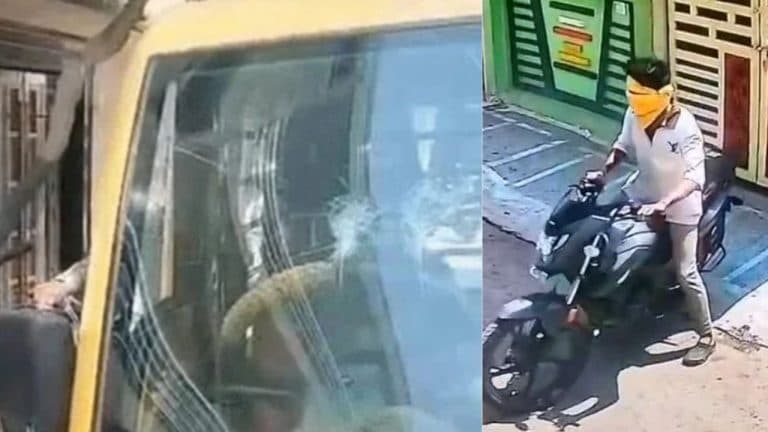 भोपाल में बच्चों से भरी स्कूल वैन पर हमला, रास्ता रोककर चालक को चाकू मारा, दहशत में आए मासूम