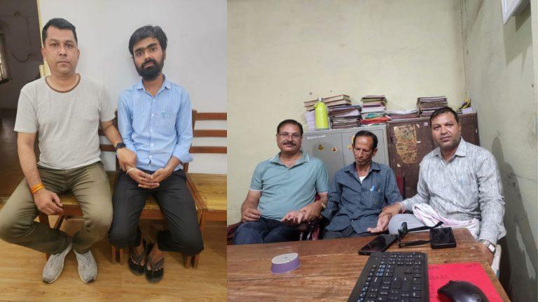 KCC पर लिए लोन को रिन्यू करने मांगी रिश्वत, लोकायुक्त पुलिस ने प्रभारी समिति प्रबंधक और सहायक समिति प्रबंधक को रंगे हाथ पकड़ा
