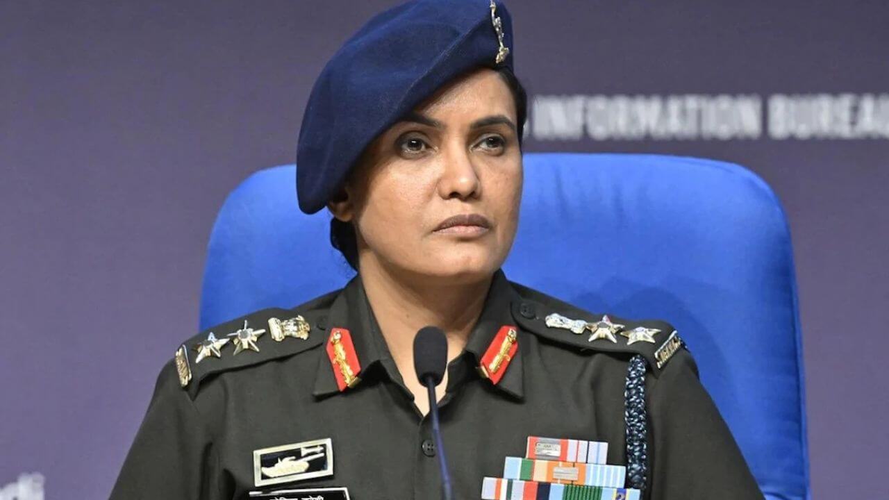 Colonel Sophia Qureshi