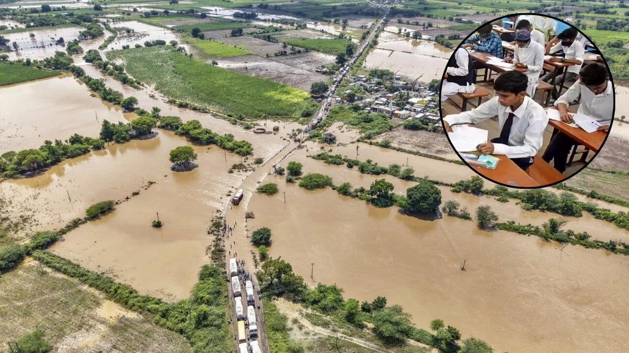 महाराष्ट्रात पूरग्रस्त विद्यार्थ्यांच्या शैक्षणिक शुल्काचा प्रश्न ऐरणीवर; शुल्क माफ करण्याची संघटनांची मागणी