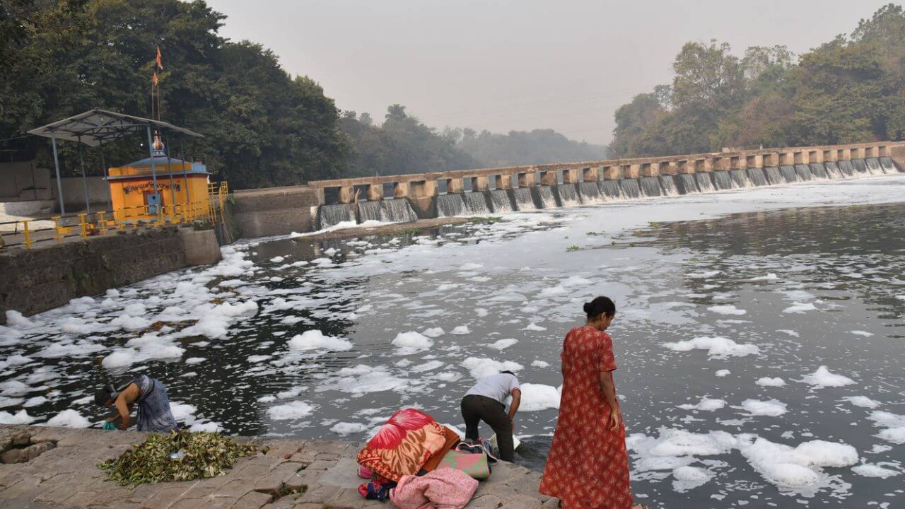 Pawana River Pollution: पिंपरी-चिंचवडमध्ये पवना नदीच्या प्रदूषणात मोठी वाढ; नागरिकांचे आरोग्य धोक्यात!
