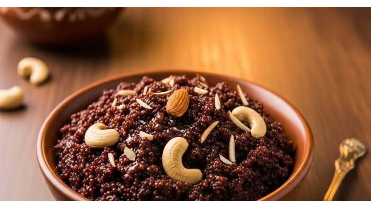 Ragi Halwa Recipe : पौष्टिक नाचणीचा हलवा, पाहा रेसिपी